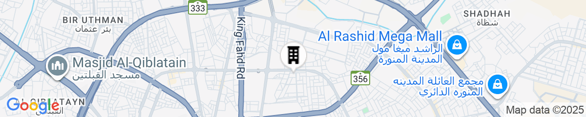 Map for Al Ghazali Suites