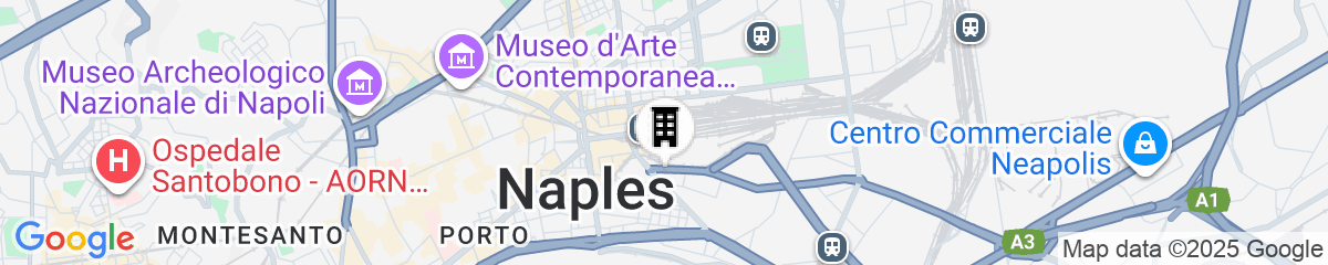 Map for CX Naples Centrale