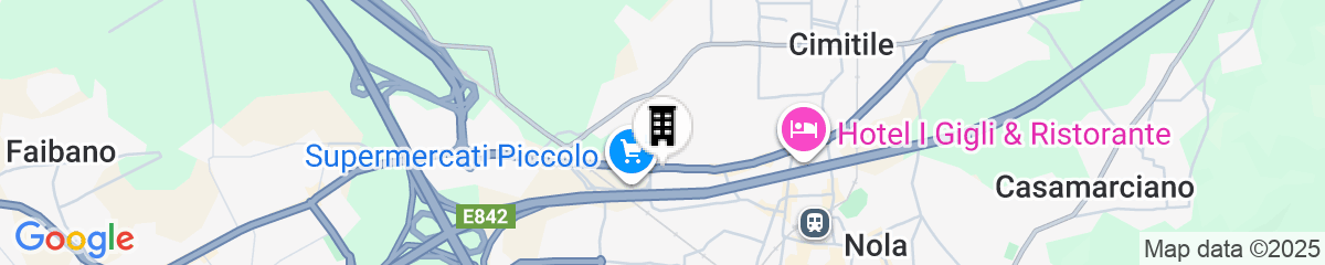 Map for Radisson Hotel Nola Naples