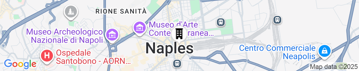 Map for VPM room's central train station