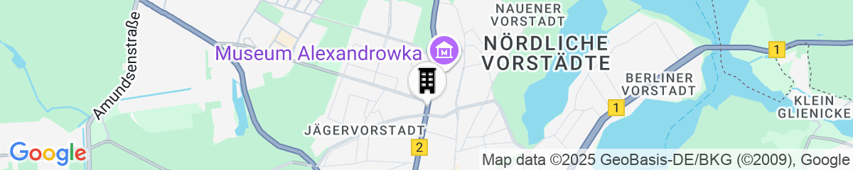 Map for Dorint Hotel Potsdam