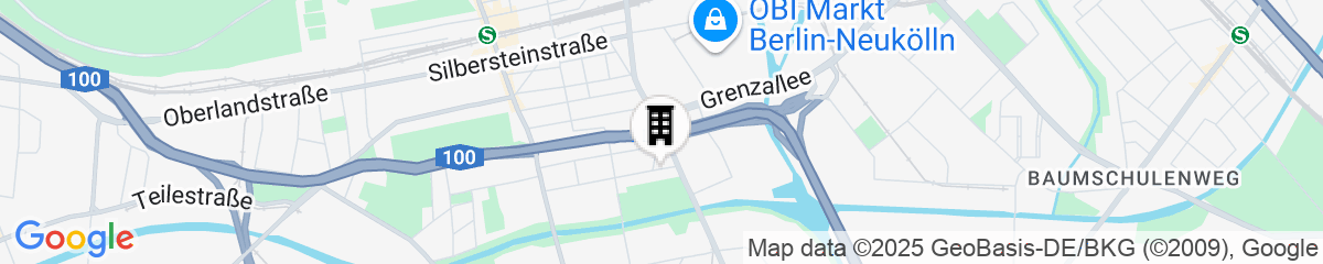 Map for ibis Berlin City Süd