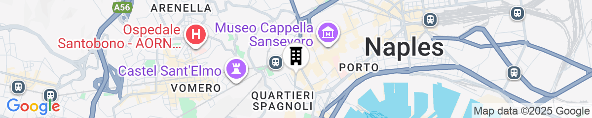 Map for Palazzo della Porta - Via Toledo 55