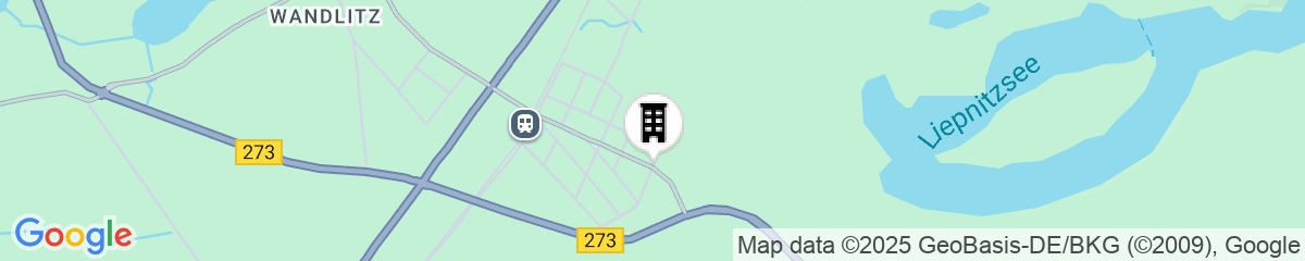 Map for Waldhotel Wandlitz