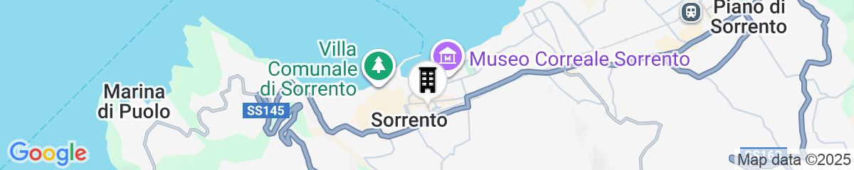 Map for Deluxe Apartment in Sorrento Centre