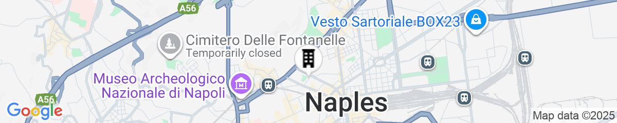 Map for Appart.ti Dimora di Parthenope Pontenuov