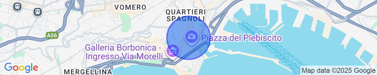 Map for Donn'anna Naples City Center