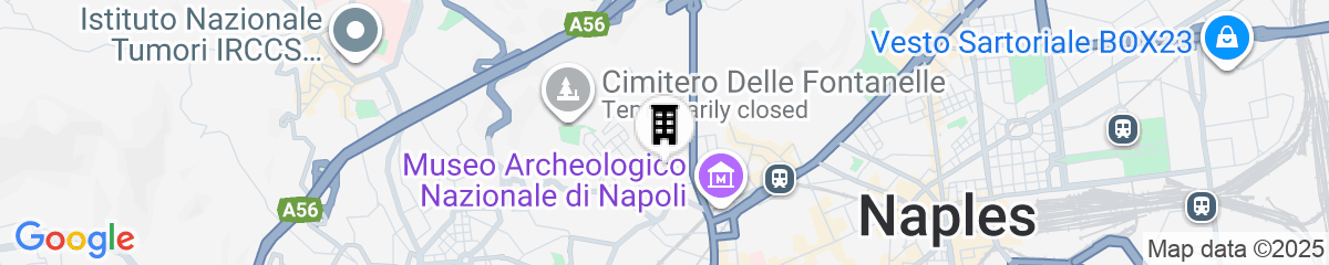 Map for Starita Bed & pizza