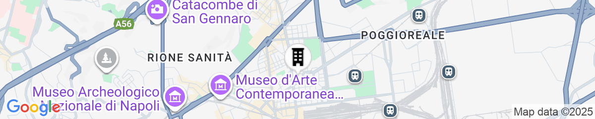 Map for B&B Welcome Inn Napoli