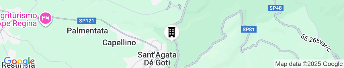 Map for Goti Rooms B&B