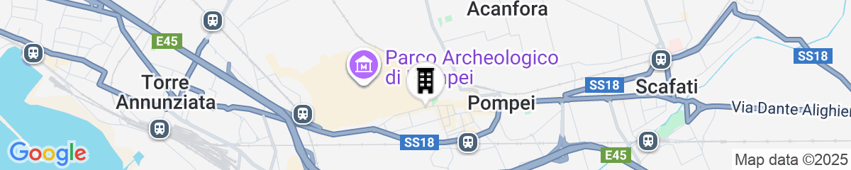 Map for B&B POMPEI CENTER LUXURY VIA ROMA