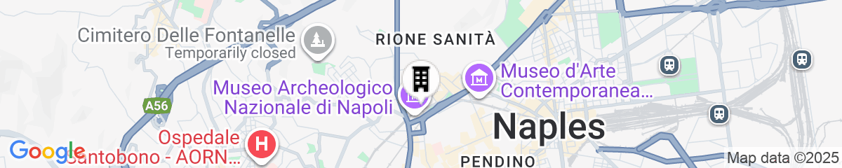 Map for Napoli Museo Bed and Breakfast