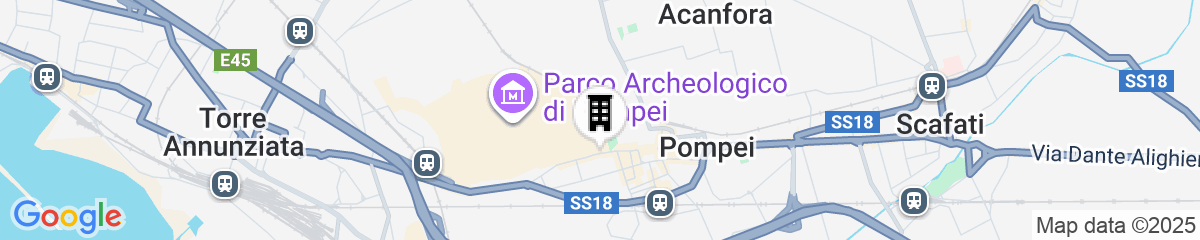 Map for B&B Pompeii Ruins De Charme