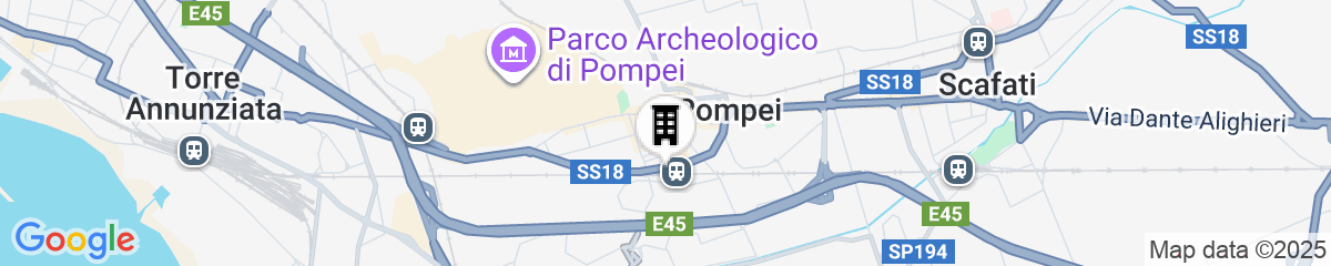 Map for Pompeii Central Home 