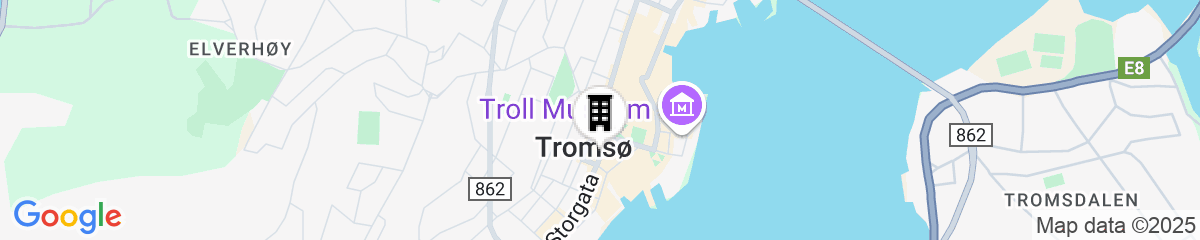 Map for Scandic Grand Tromsø