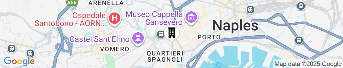 Map for Palazzo Della Porta B&B