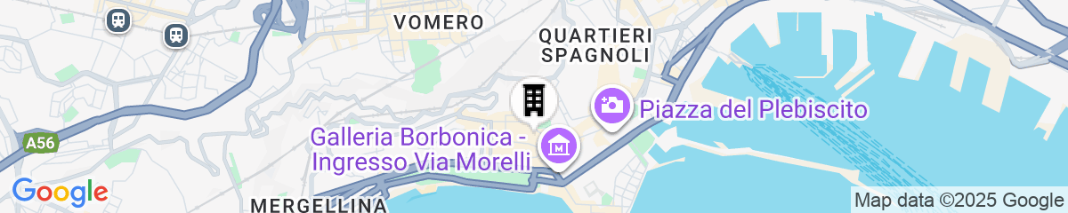 Map for B&B City Soul Napoli
