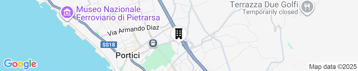 Map for Villa San Gennariello B&B