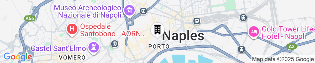 Map for B&B City Soul Spaccanapoli