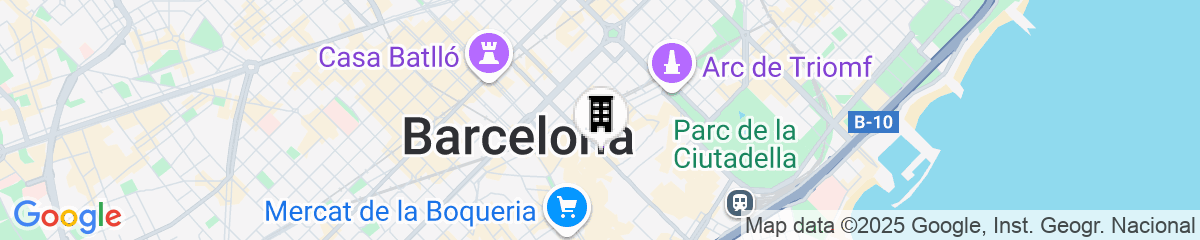 Map for Ohla Barcelona