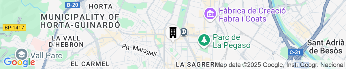 Map for Laramond Barcelona Rooms