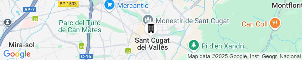 Map for El Sant Cugat