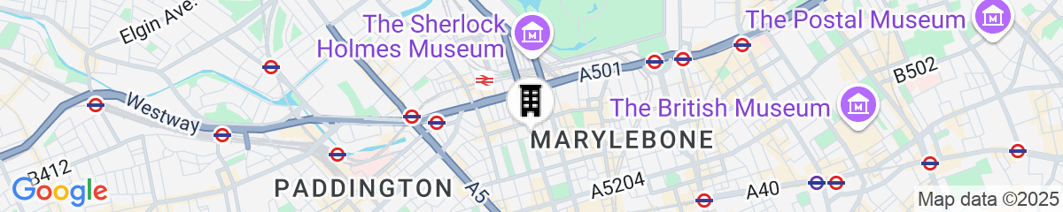 Map for Montagu Place Hotel