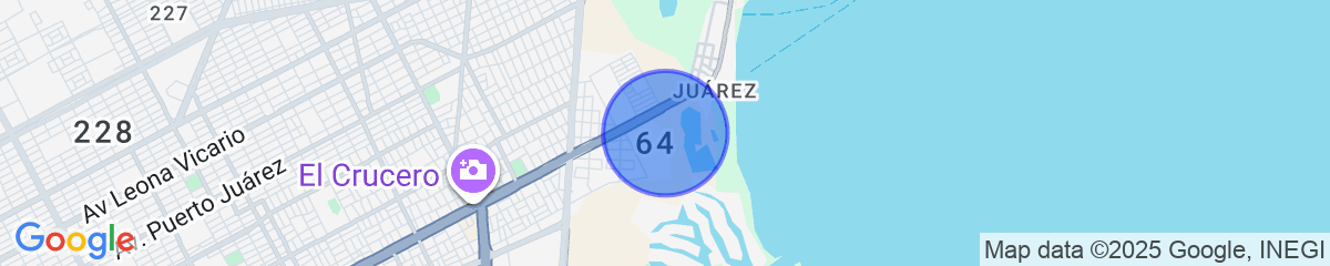 Map for El Departamento Lunero