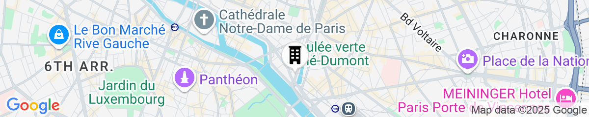 Map for Goralska Résidences Hotel Paris Bastille