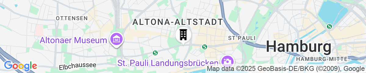 Map for Boardinghouse St.Pauli