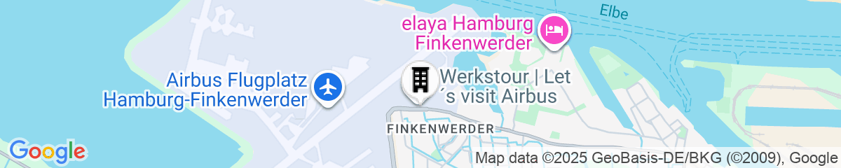 Map for Moxy Hamburg - Finkenwerder