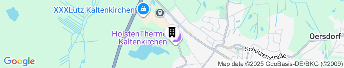 Map for The Great North - Hotel