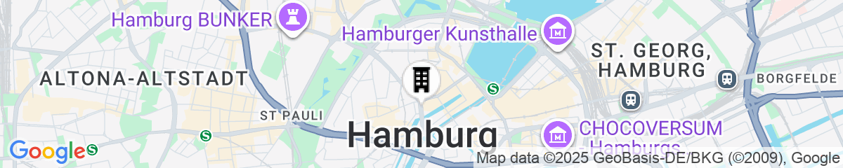 Map for TORTUE HAMBURG