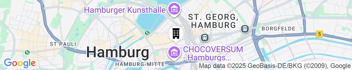 Map for Conrad Hamburg