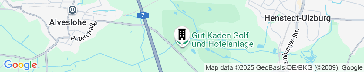 Map for Hotel & Gästehaus Gut Kaden