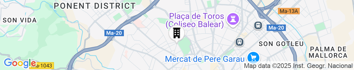 Map for Hotel HM Balanguera