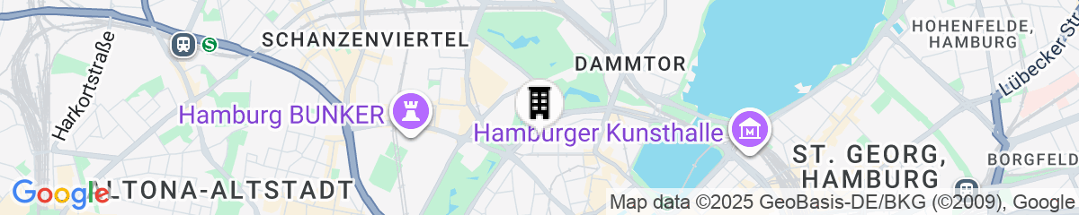Map for Scandic Hamburg Emporio