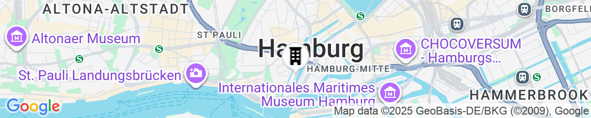 Map for Motel One Hamburg-Fleetinsel