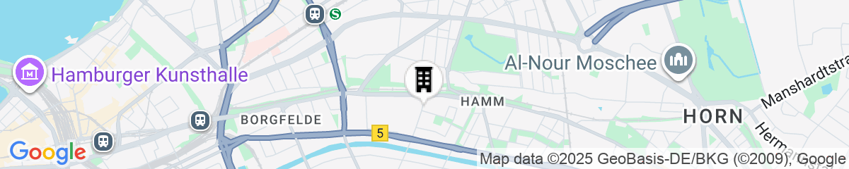 Map for smartments Hamburg Hamm