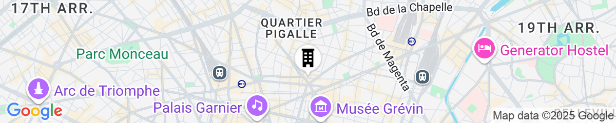 Map for Hôtel Fior d’Aliza