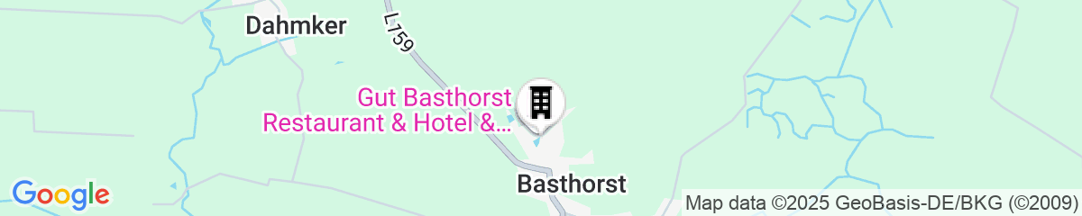 Map for Gut Basthorst