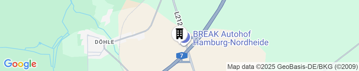 Map for Holiday Inn Express Hamburg South A7 AS42 by IHG