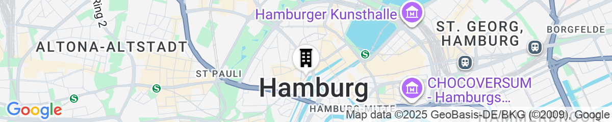 Map for Ruby Lotti Hotel Hamburg