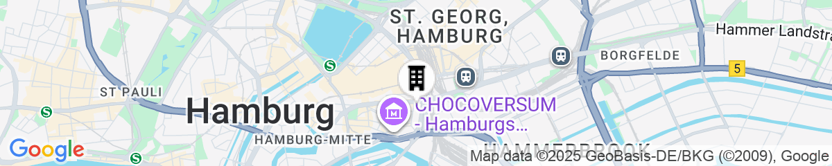 Map for Novotel Hamburg Central Station