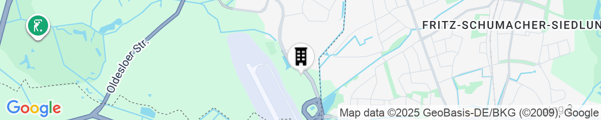 Map for Airport Plaza Hotel Hamburg