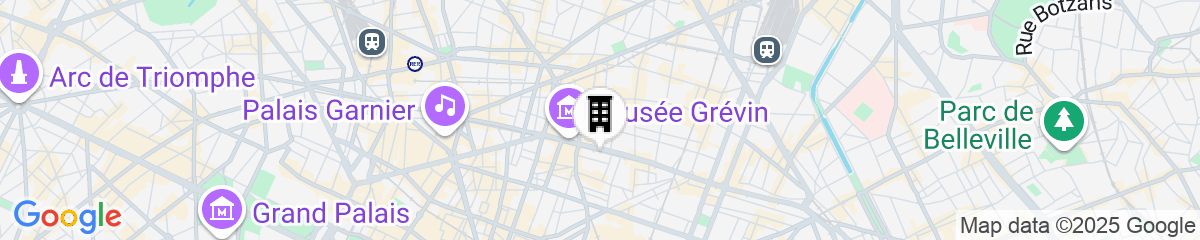 Map for Grands Boulevards Experimental