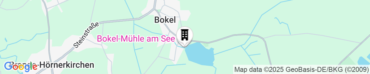 Map for Bokel-Mühle am See