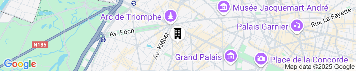 Map for Hôtel Keppler