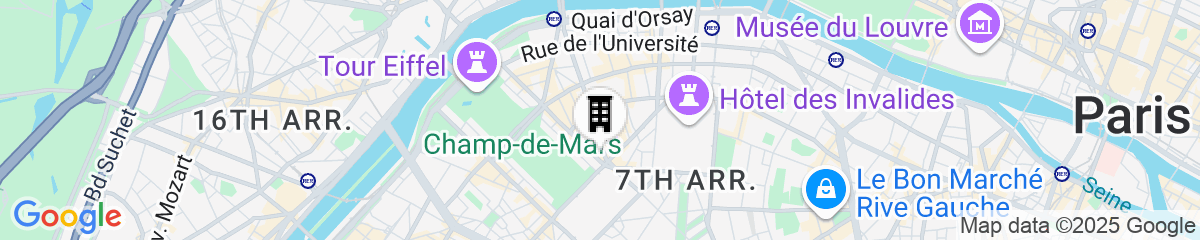 Map for Alberte Hotel