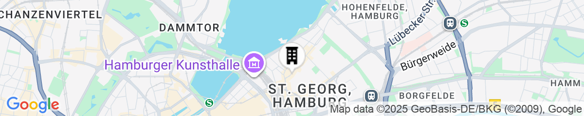 Map for Hotel Senator Hamburg